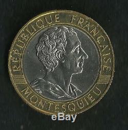 10 Francs 1989 Montesquieu FDC
