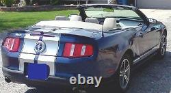 10 Twin Rally Stripe Stripes FIT Mustang FDC/3M Vinyls