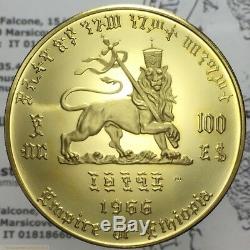 100 Dollars EE1958 1966 Oro (Ethiopia Haile Selassie) FDC PROOF 2093