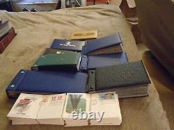 1000+ FIRST DAY COVERS 1940s-1990s MOST ARE IN BOOKS AND BINDERS