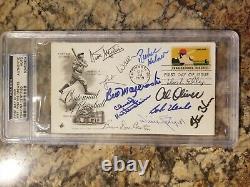 (11) Pittsburgh Pirates Greats Autographed PSA DNA First Day Cover Stargell