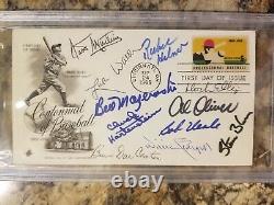 (11) Pittsburgh Pirates Greats Autographed PSA DNA First Day Cover Stargell