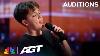 12 Year Old Alfie Andrews Receives A Standing Ovation For Hold My Hand Auditions Agt 2023
