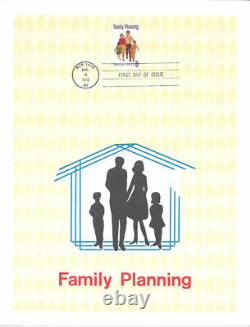 #1455 First Day Souvenir Page (Privately Produced) Family Planning withFDC