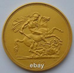 1902 Gold Proof £5 Five Pound Sovereign FDC