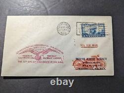 1929 USA Airmail First Day Cover FDC Washington DC to Clintonville WI