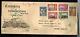 1941 Hong Kong UnCensored First Day Cover to USA Centenary British Rule 168-173