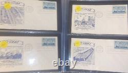 1943-1956 First Day COVER ALBUM Volume 1 130 Covers