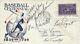 1950s 1960s New York Yankees Pitchers X 7 signed Baseball FDC Larsen, Raschi +5