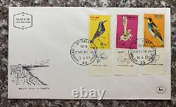 1963 Israel First Day Cover, Stamps #c31-33 Full Tabs