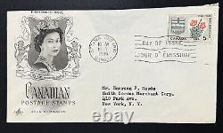1966 Canada First Day Cover Her Majesty Queen Elizabeth II Cachet