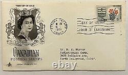 1966 Ottawa Ontario Canada First Day Cover Fdc With Queen Elizabeth II Cachet