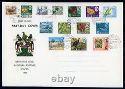 1966 Rhodesia First Day Oversized Cover Farm Industry Definitive Issue #8436