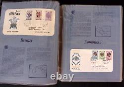1981 Royal Wedding Prince Charles To Lady Diana First Day Cover Set 72 Total Cab
