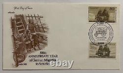 1983 Germany Us Dual Cancel First Day Cover 300th Anniversary German Migration
