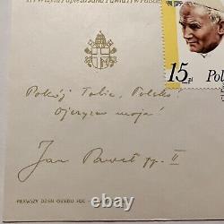 1987 Warsaw Poland Fdc First Day Cover Pope John Paul II