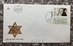 1988 Israel First Day Cover, Haviva Reik Stamp #994 Full Tab