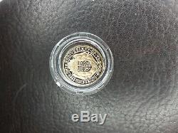 1989 Gold Proof Half Sovereign Fdc