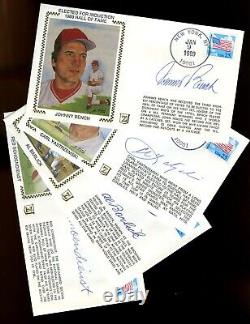 1989 Hall of Fame Induction Autographed Set of Gateway First Day Covers Bench+