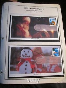 1993 1994 First Day Covers Lot Of 44 All Mint And Post Marked Bba-50