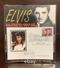 1993 Elvis Presley U. S. Fdc Limited Edition Numbered #6617/2000 Colectable Item