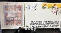 1995 Gateway Stamp FDC SIGNED Robin Yount 3,000 Hit Club Autograph HOF AUTO