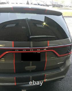 2 color 10 Twin Rally stripes Stripe Graphics Decals FIT All YR Dodge Durango