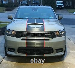 2 color 10 Twin Rally stripes Stripe Graphics Decals FIT All YR Dodge Durango