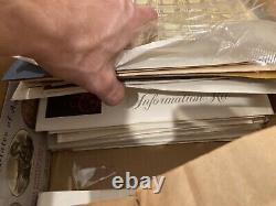 $200+ FV vintage/antique Stamps & first day covers antique post cards collection