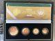 2002 GOLDEN JUBILEE GOLD PROOF FOUR COIN SET FDC £5 to ½ SOVEREIGN NEW MINT FDC