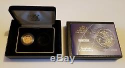 2003 Gold Proof Full Sovereign Pound Fdc Supplied In Double Sovereign Box