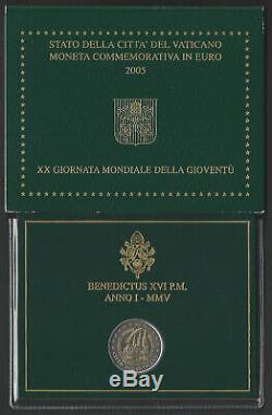 2005 Vaticano 2,00 Gioventù FDC in folder