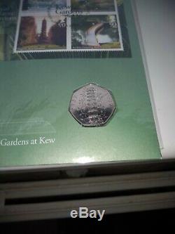 2009 FIRST DAY COIN COVER KEW GARDENS 50P FIFTY PENCE RICHMOND 19/05/09 No 05395