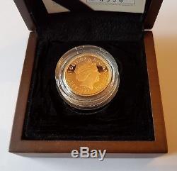 2009 Gold Proof Full Sovereign Fdc With Case Certificate & Wrapper