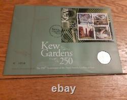 2009 Kew Gardens Brilliant Uncirculated Fdc Coin. From The Royal Mint
