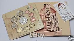 2014 10 monet 10,88 EURO fdc ITALIA BU Italie Italien Italy 5 Bramante 2 Galilei