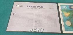 2019 Official The Peter Pan 50p 1st Day Commemorative Coin Cover Stamp Set + COA