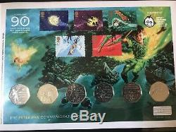 2019 Peter Pan 50p Coin And Stamp Set First Day Cover (FDC) SOLD OUT! Pre O