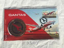 2020 Qantas 100 years Spirit in the sky Medallion PNC fdc SOLD OUT aiviation fly
