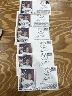 2022 SIGNED Gateway Stamp FDC Tony Oliva AUTO HOF Cooperstown Induction BEAUTY