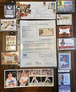24 Out Of 27 500 home run club Signed Autographed FDC JSA Topps UDA Leaf Panini
