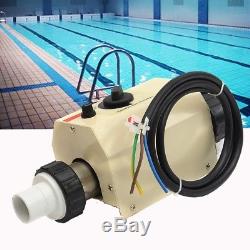 2KW 220V Water Swimming Pool SPA Bath Heater Electric Heating Thermostat