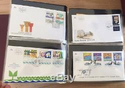 4 Albums Israel First Day Covers 1940s-2000s Over 600+++ Covers & Xtra Stamps