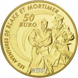 #482878 France, Monnaie de Paris, 50 Euro, Blake & Mortimer, 2010, FDC, Or
