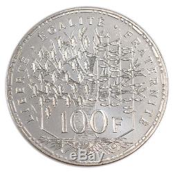 #52250 Monnaie, France, Panthéon, 100 Francs, 1996, Paris, FDC, Argent