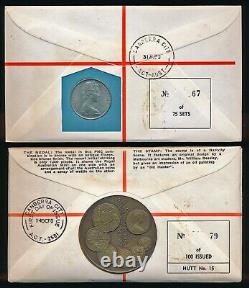 6 Aussie 1970/71 First Day Issue Covers/coins? Super Rare Must See? Buy Now