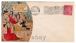 #682 Massachusetts Bay Colony 1930 First Day Cover Ralph Dyer Hand-painted