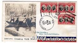 #703 Yorktown 1931 First Day Cover Beazell Planty #34g Airmail