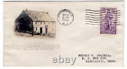 #777 Rhode Island First Day Cover 1936 Beazell Photo Cachet Unlisted