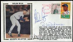 (9) Nolan Ryan Autographed Signed Gateway Cachet FDC First Day Cover Envelopes